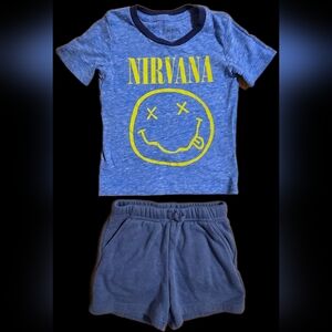 3T Nirvana Shorts Set